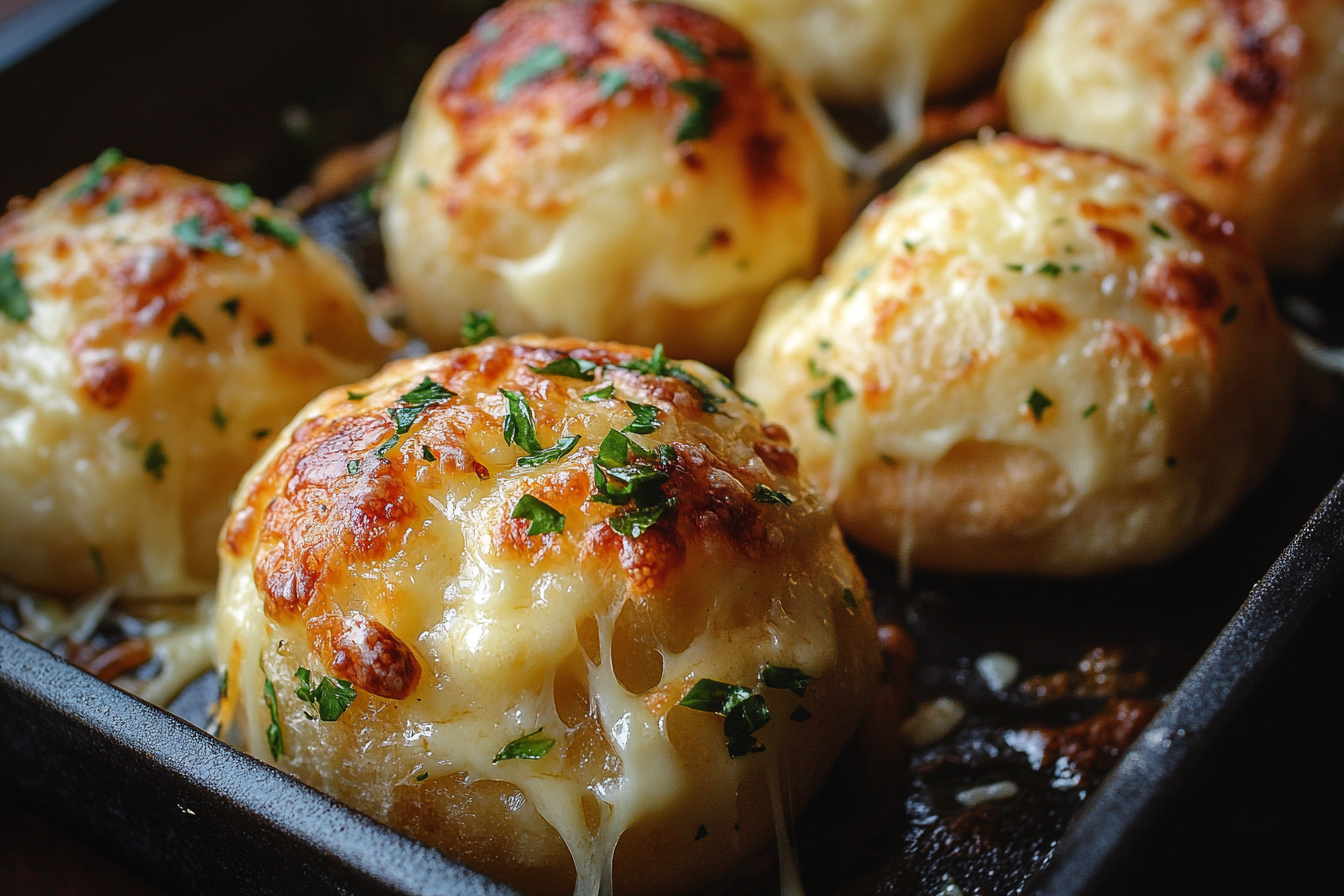 Bolinhos de Queijo com Alho