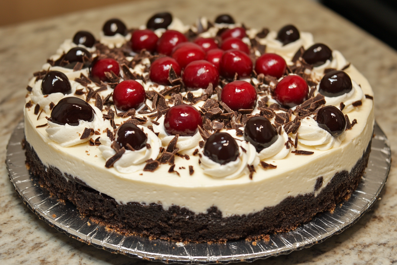 Bolo Floresta Negra de Cheesecake
