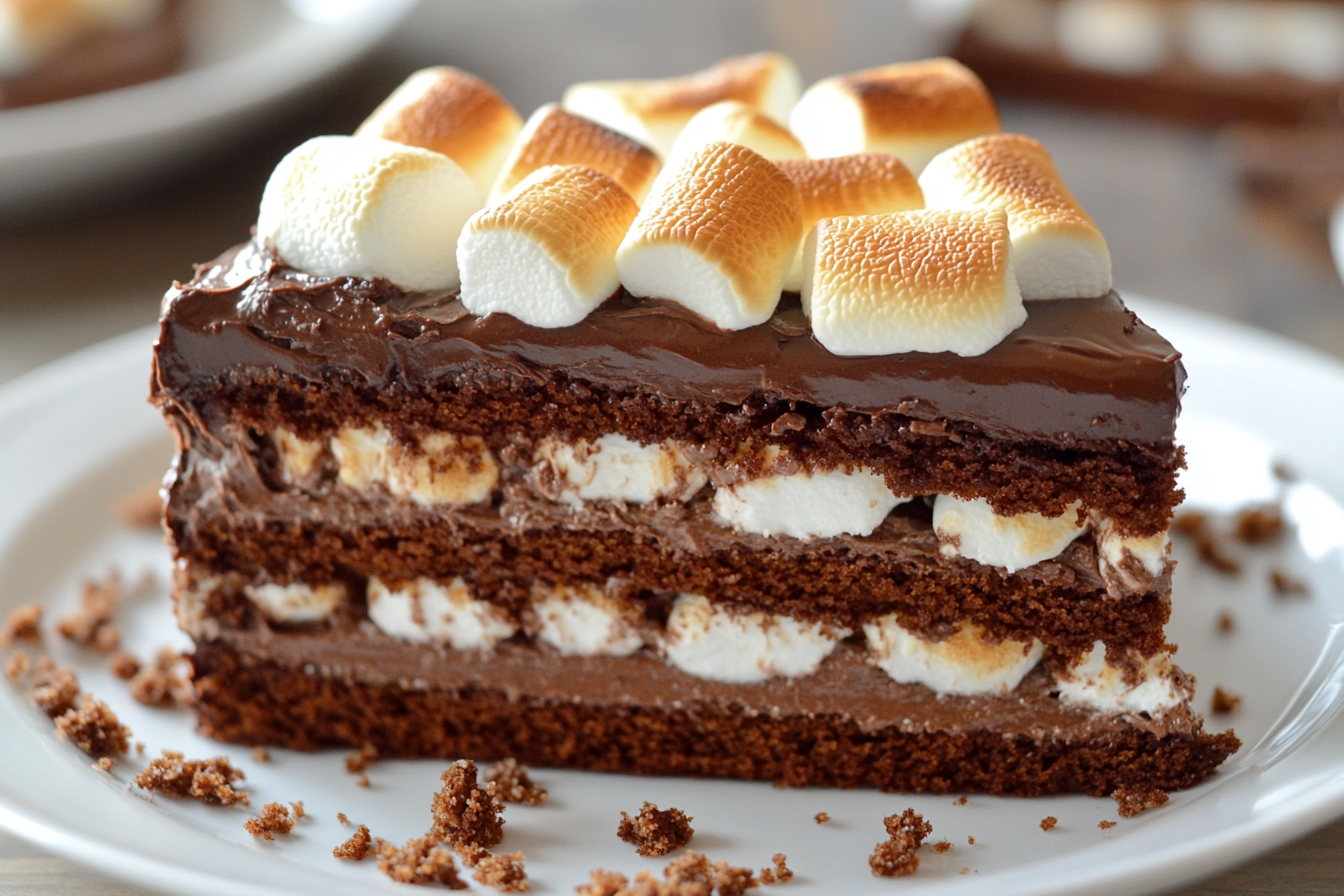 Bolo de Chocolate S'mores