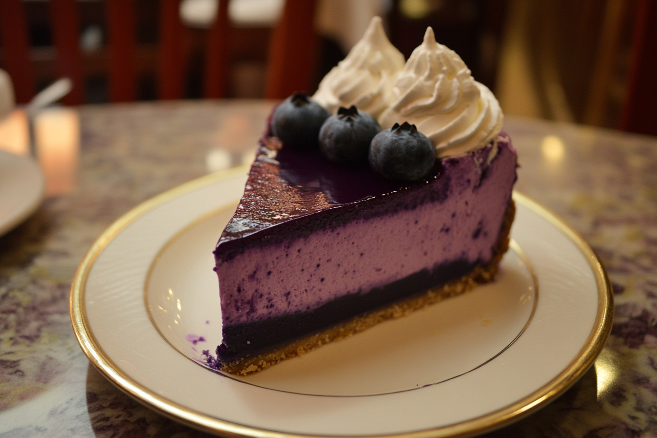 Cheesecake de Mirtilo Delicioso
