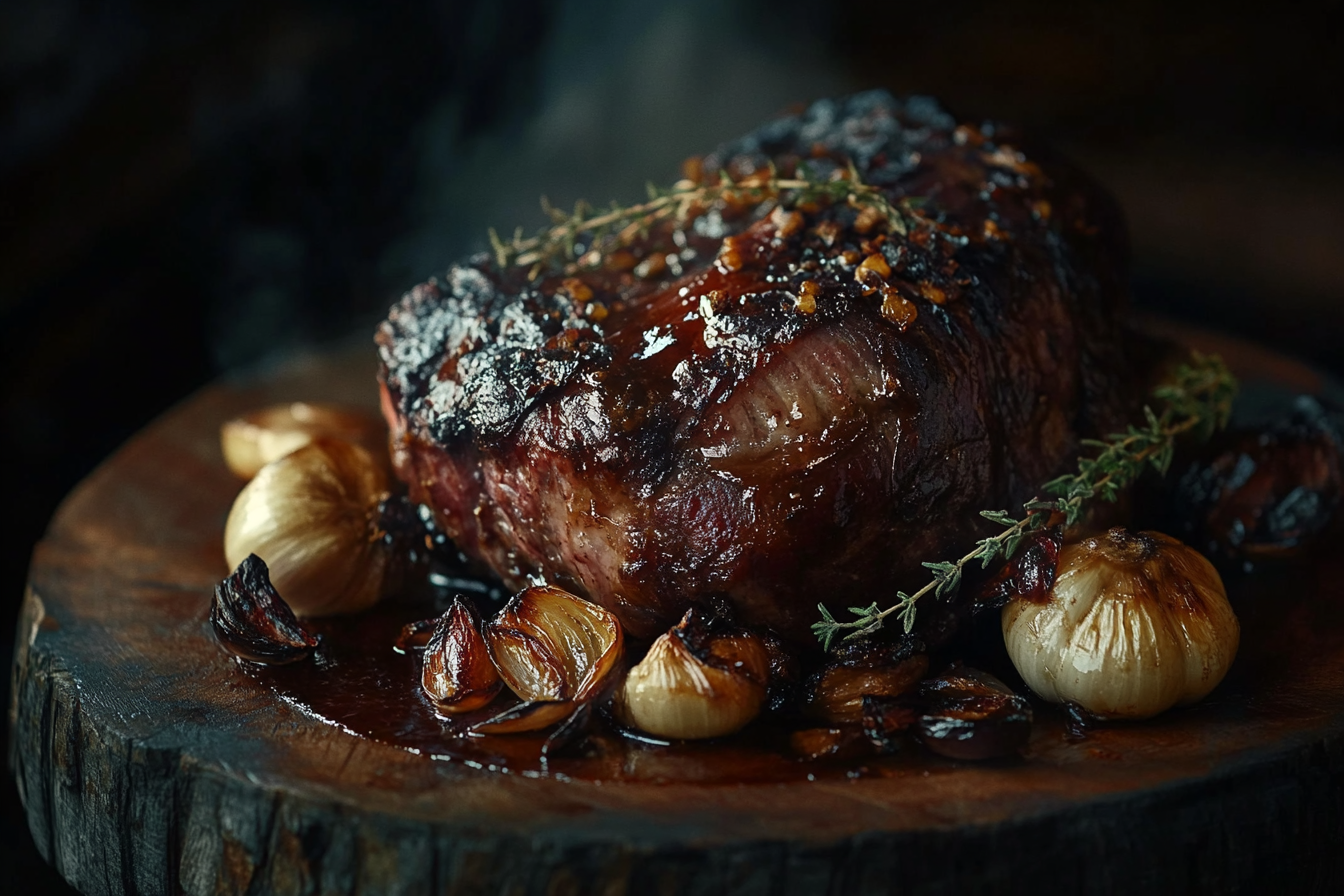 Cordeiro Assado ao Porto