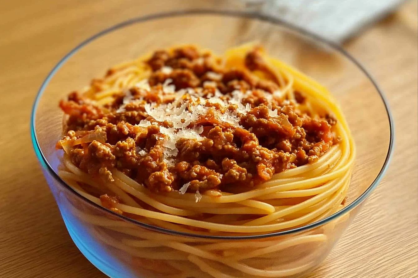 Espaguete à Bolonhesa