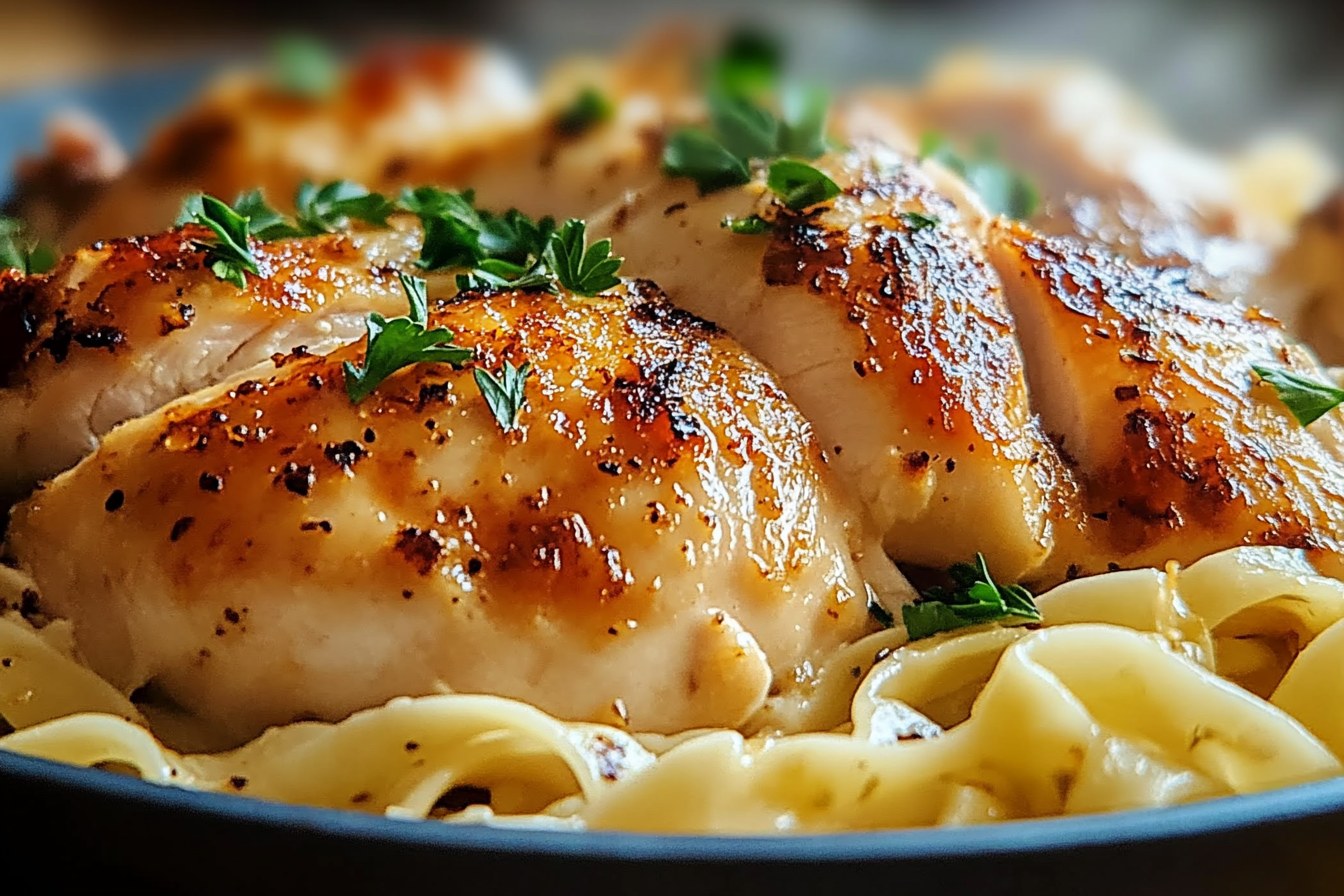 Frango Clássico com Macarrão