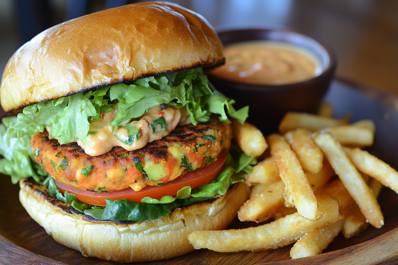 Hamburguesa Vegetariana de Lurpak