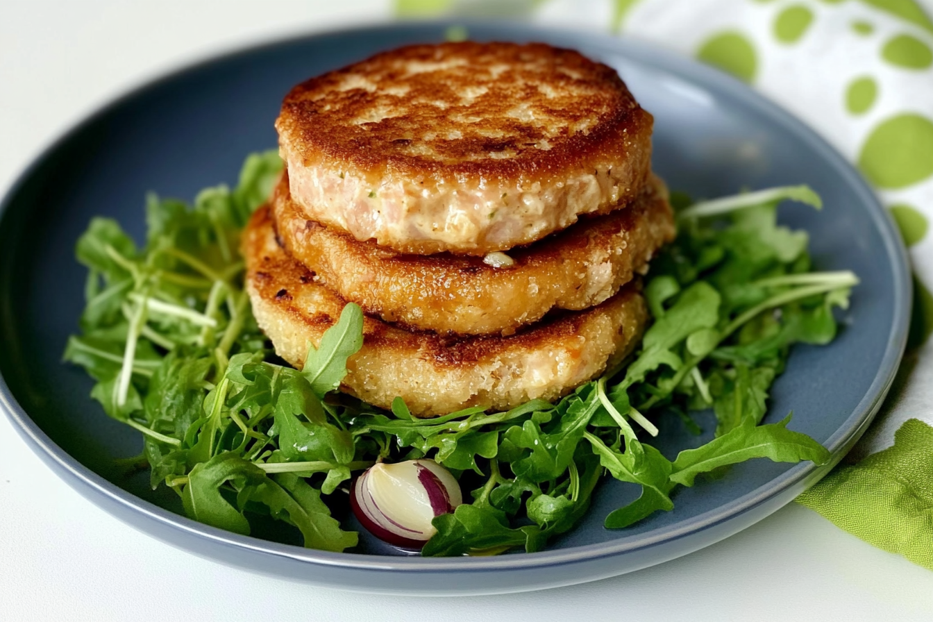 Hamburguesas de Atum e Palmito