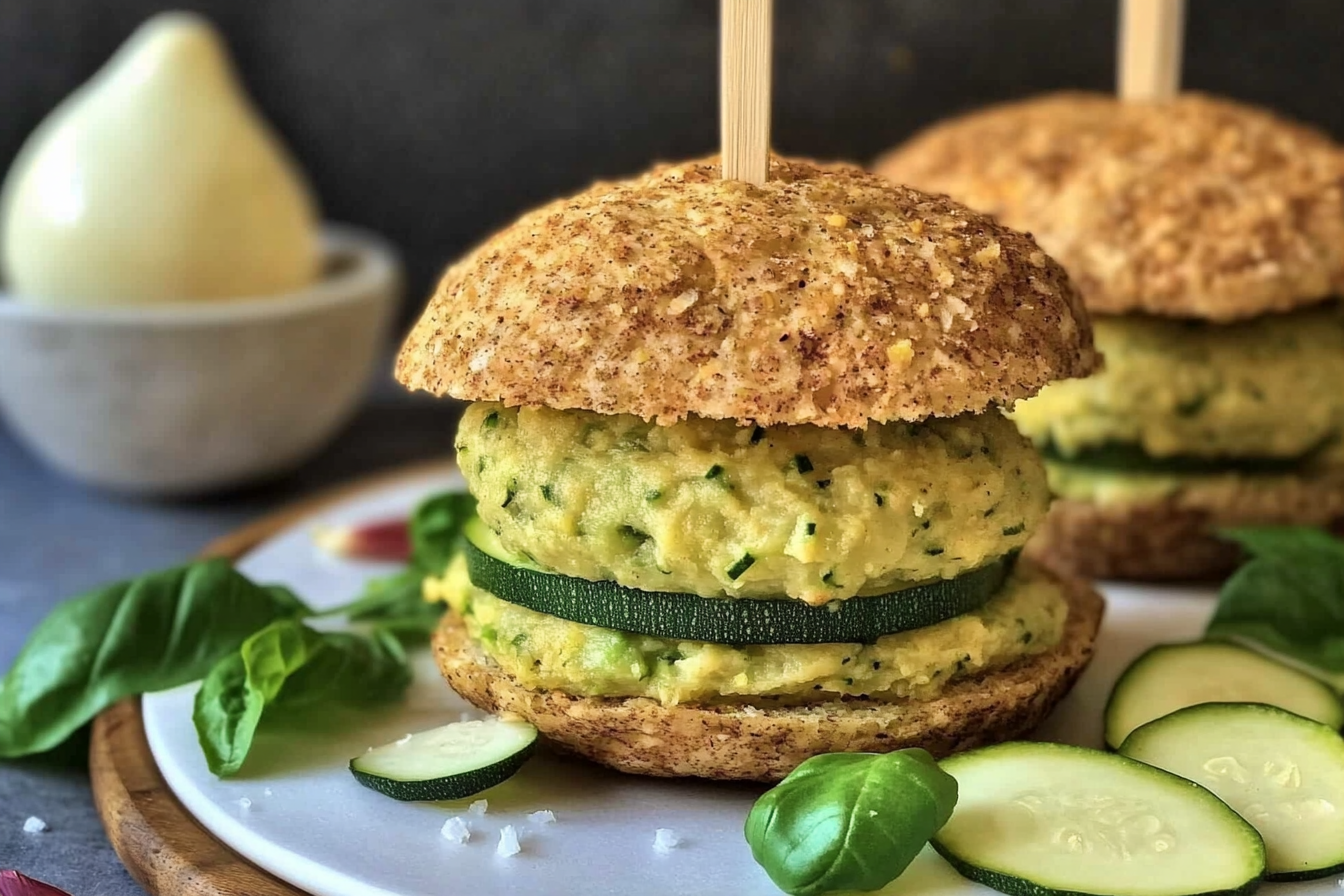 Hamburguesas de batata e atum