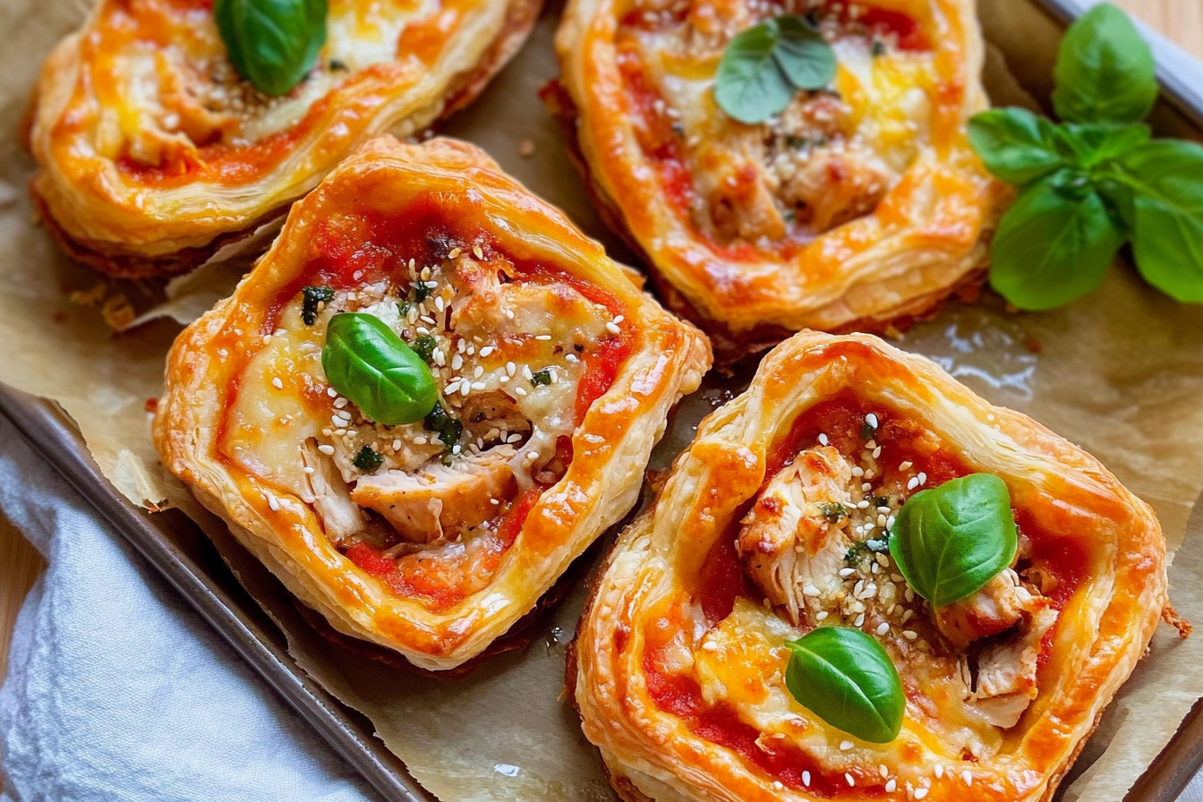 Mini Hojaldres de Pollo