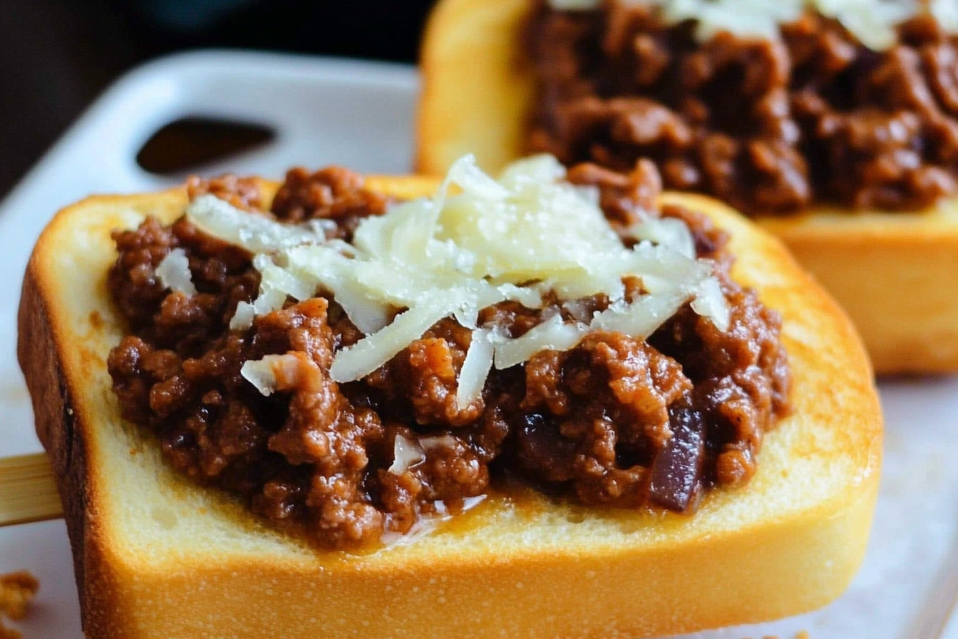 Pão Texas com Sloppy Joe