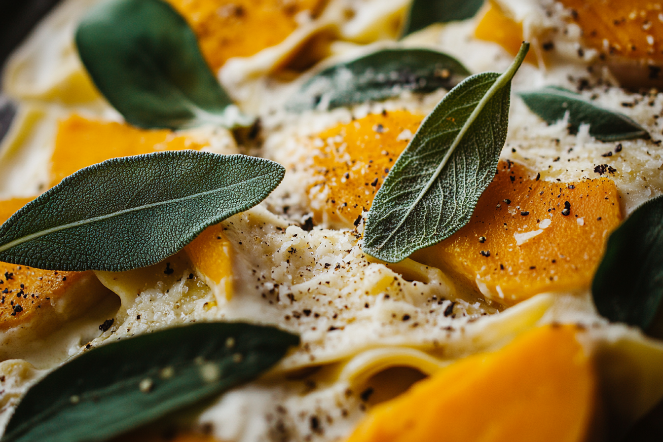 Pappardelle com Calabaza