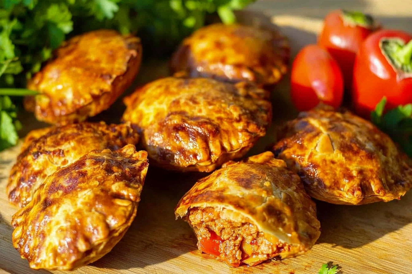 Pastelitos de carne na airfryer