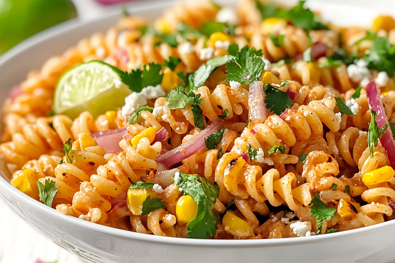 Salada de Macarrão com Milho