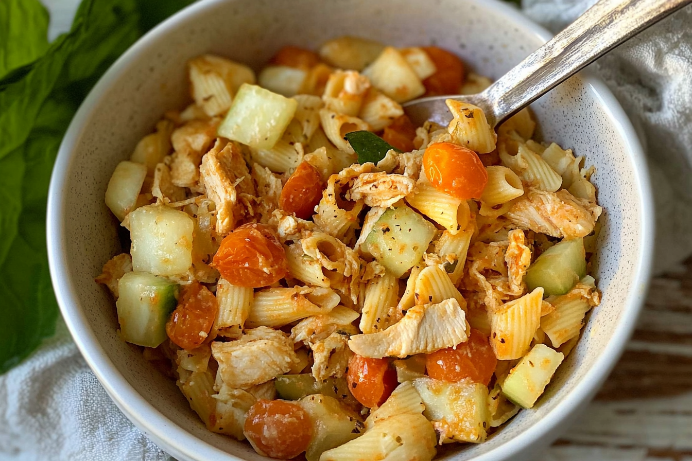 Salada de Pasta com Frango