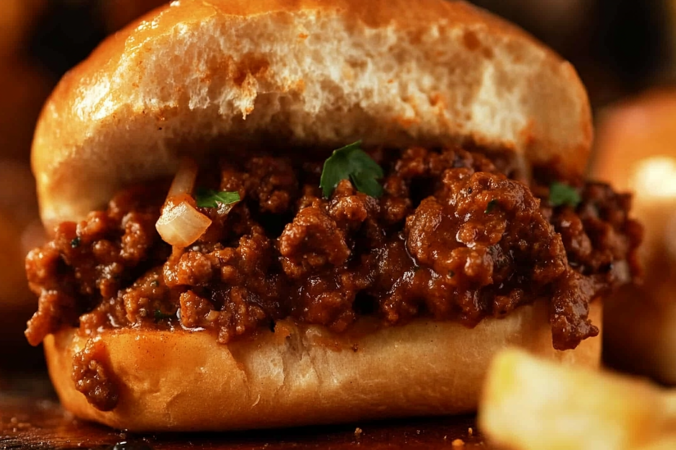 Sanduíches Sloppy Joe Caseiro