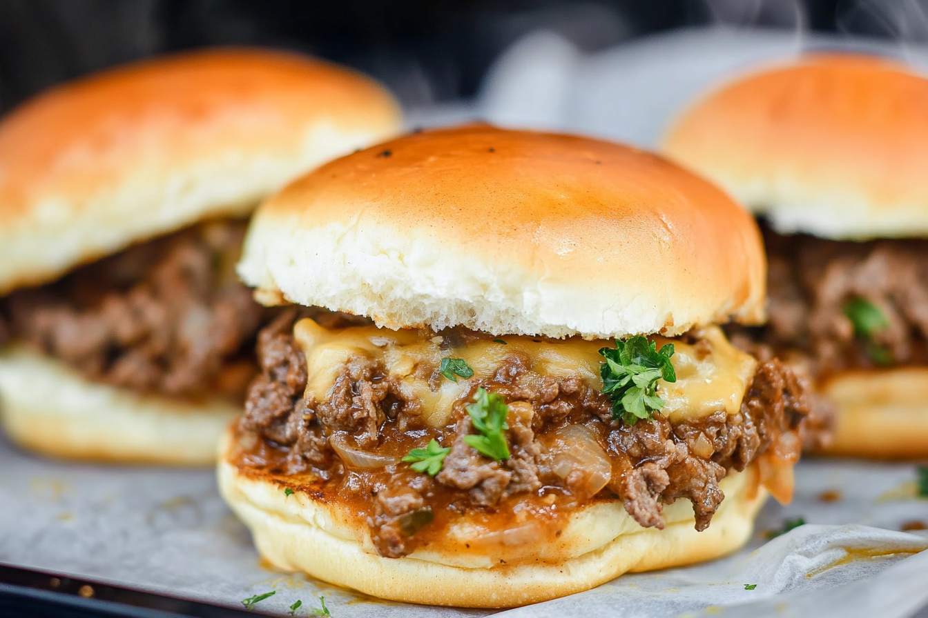 Sloppy Joes de Philly Cheese Steak