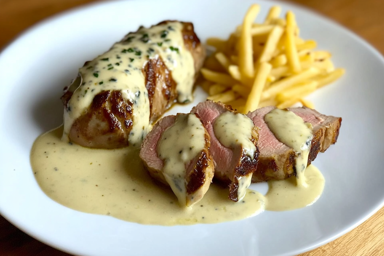 Solomillo al Roquefort