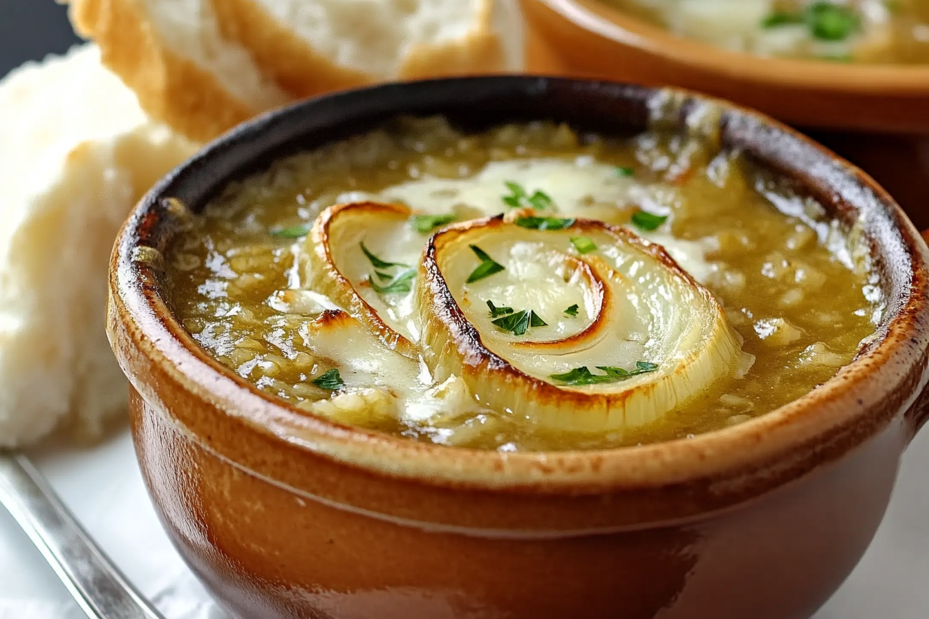 Sopa de Cebola com Arroz