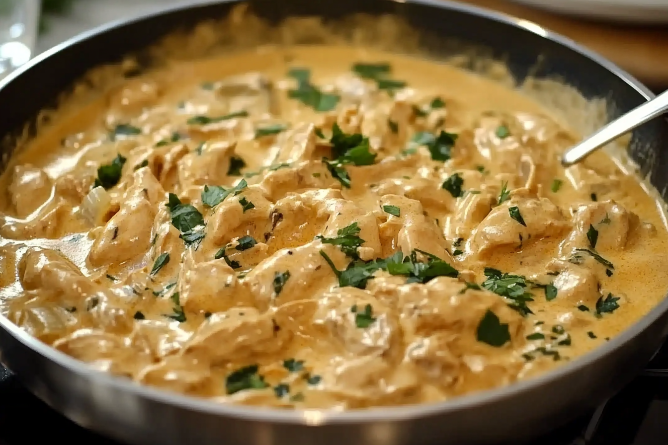 Strogonoff de Frango Cremoso