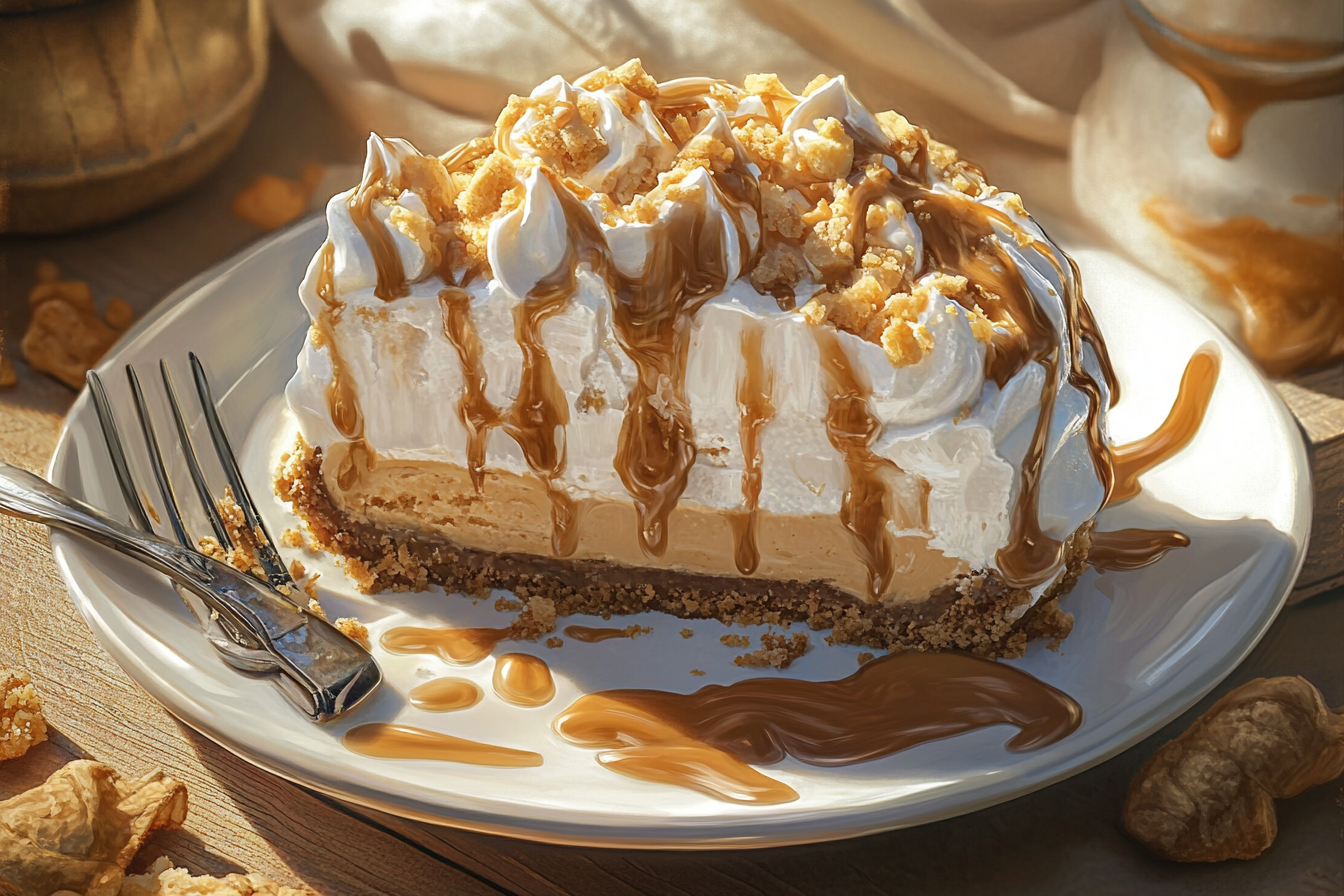 Torta de Creme de Amendoim