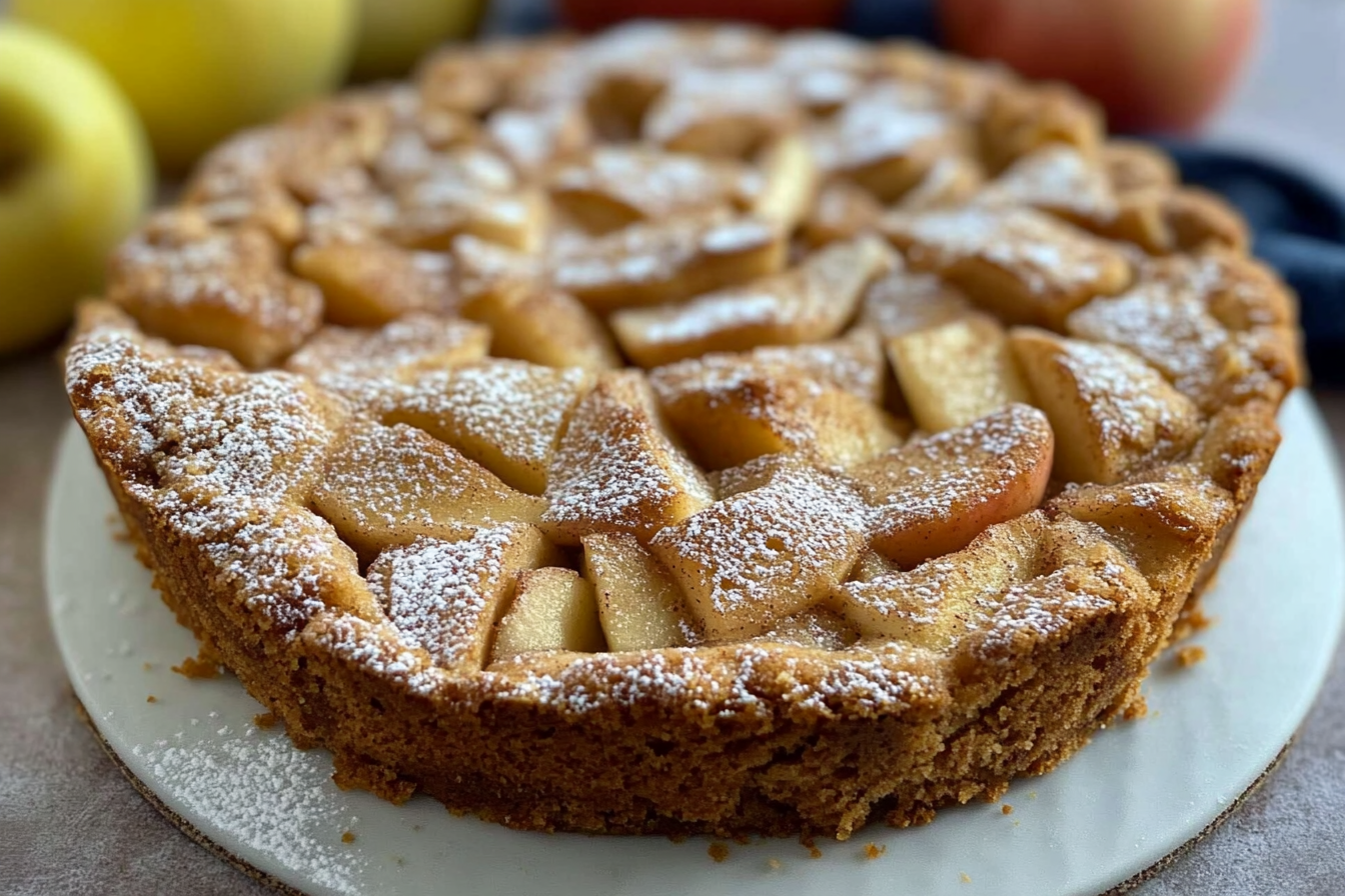 Torta de Maçã de Aproveitamento