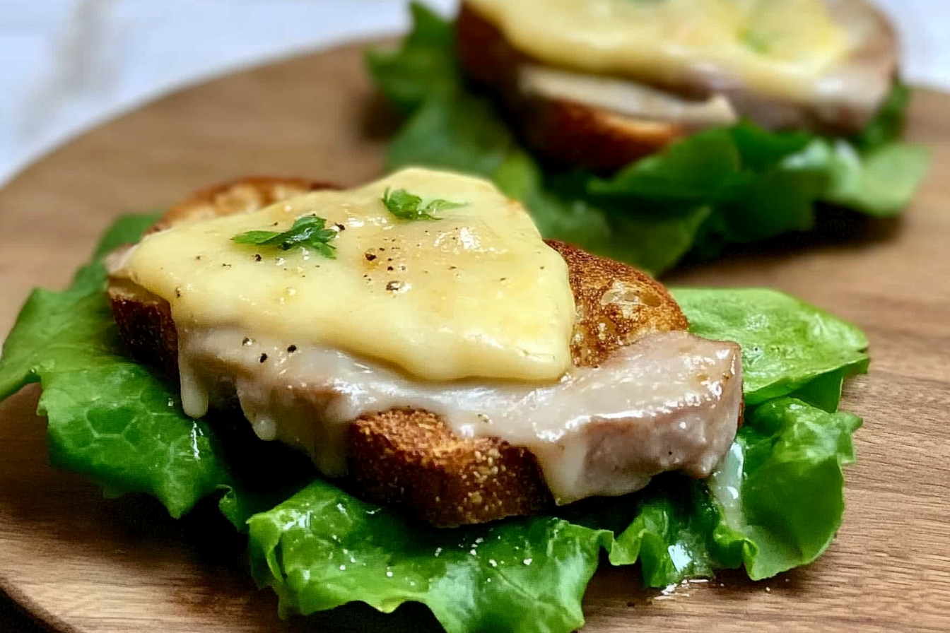 Tosta de lombo com queijo