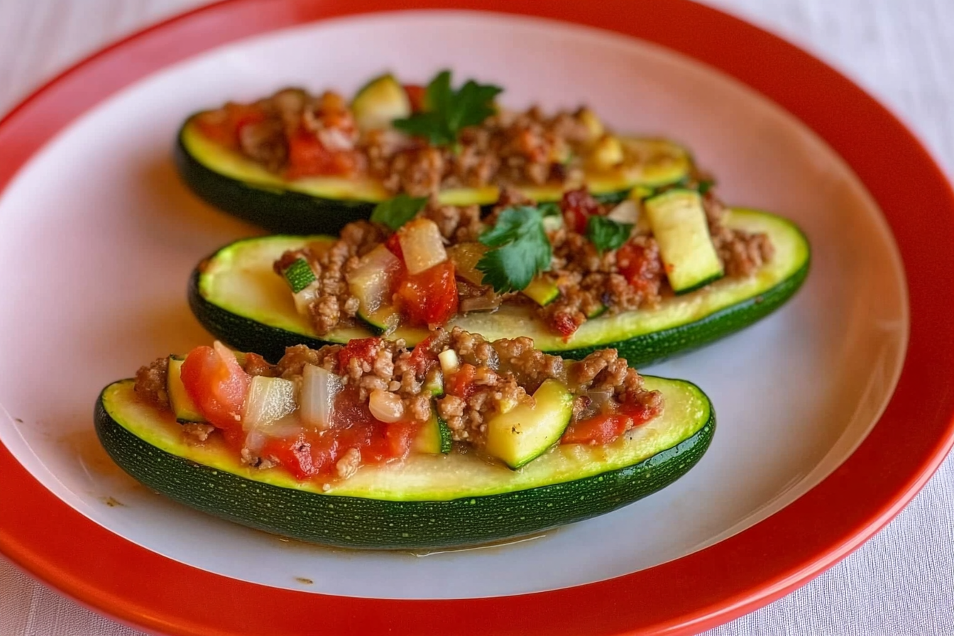 Abobrinha com Carne Moída