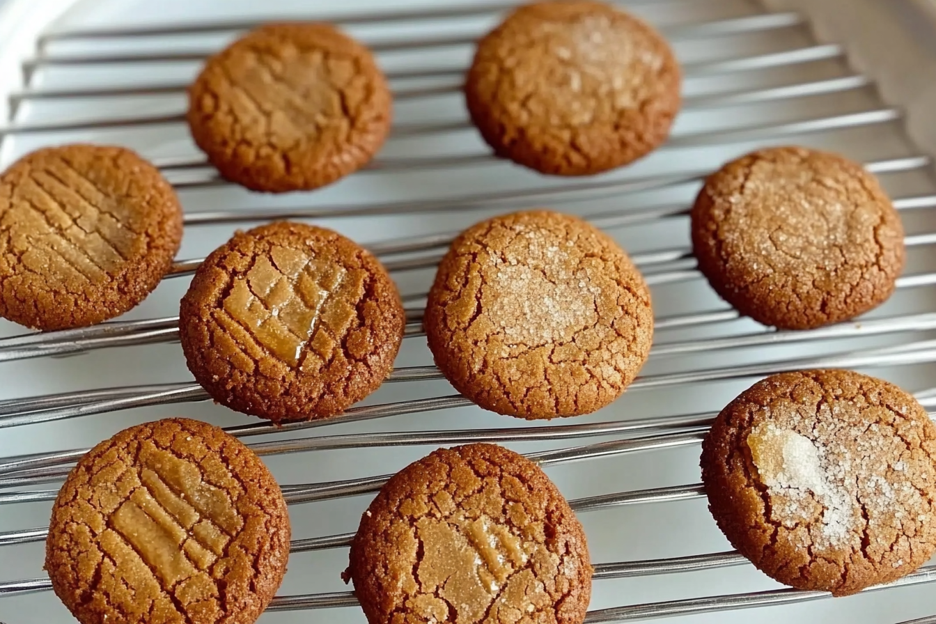 Biscoitos de gengibre e mel