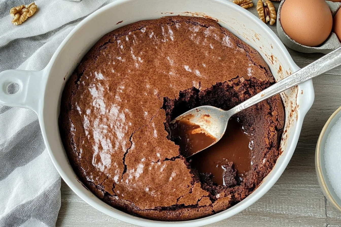 Brownie molhado espetacular