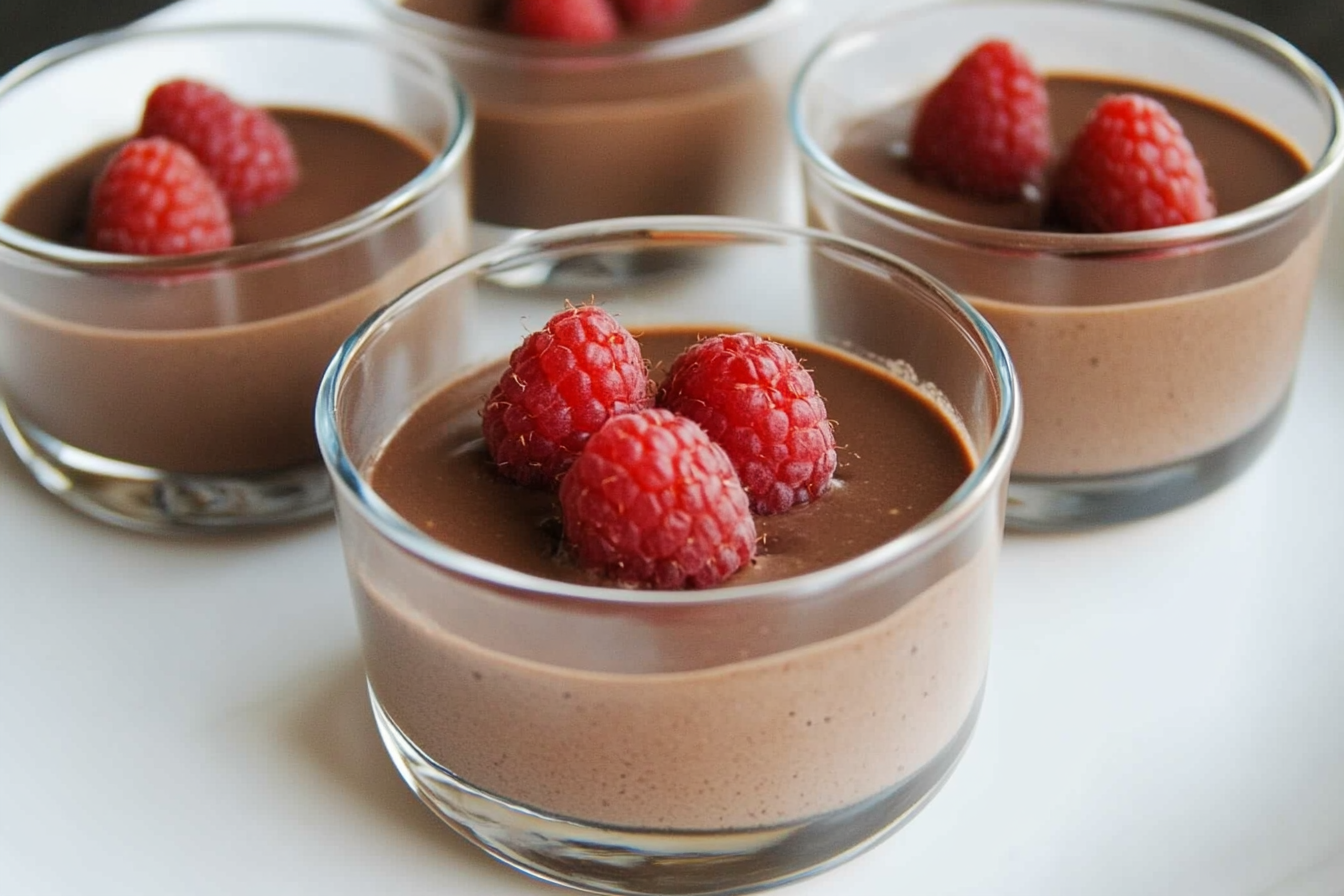 Cuajada de chocolate caseira