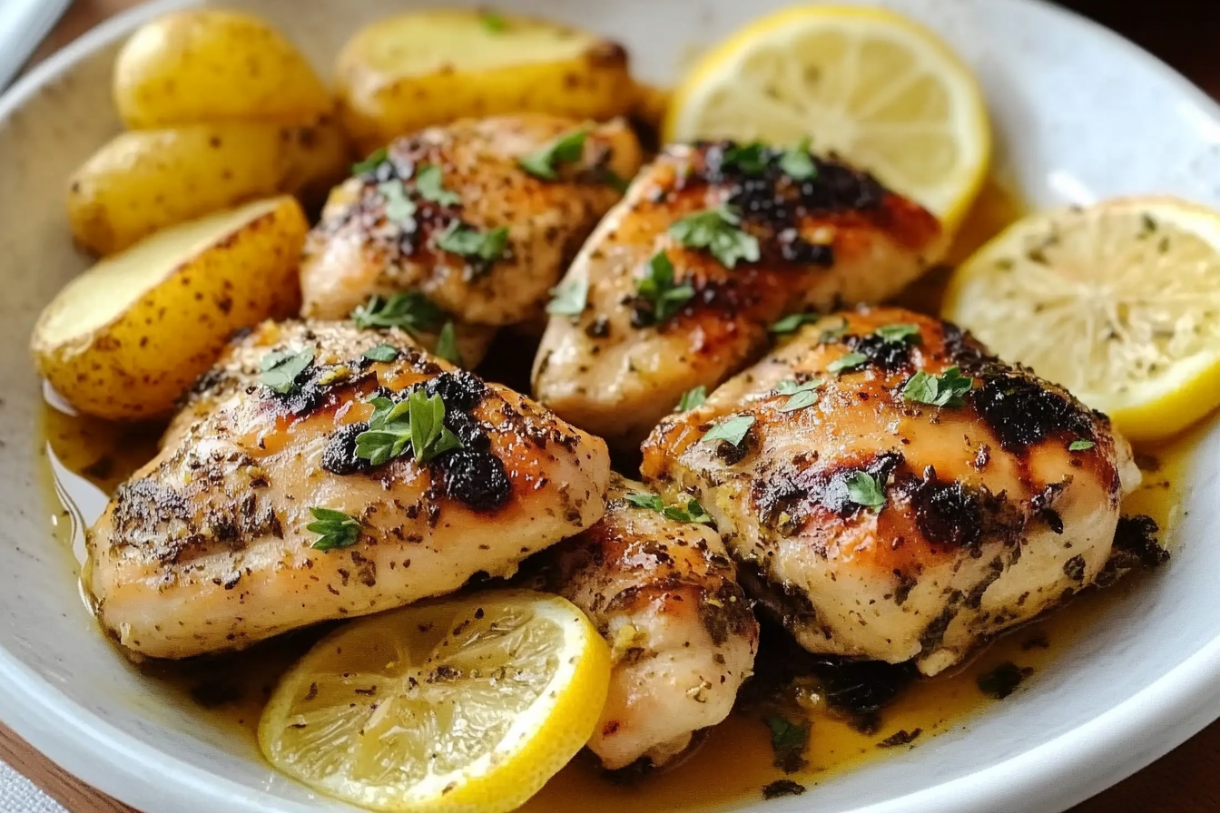 Frango Grego com Limão