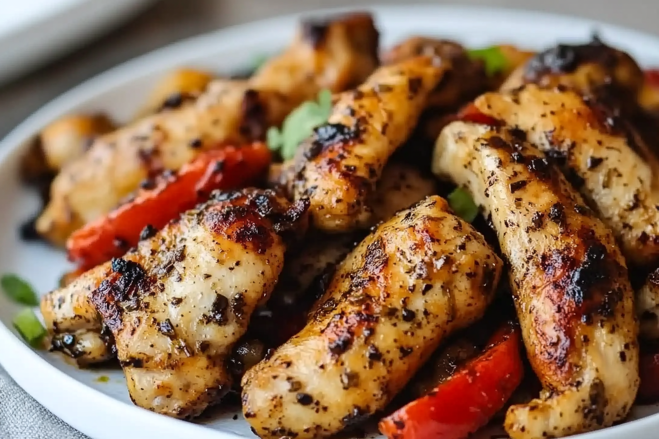 Frango com Pimenta Preta