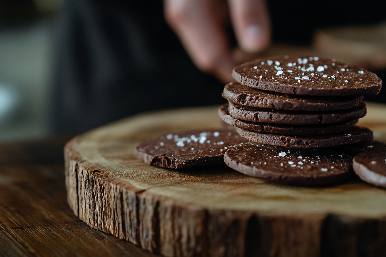 Galletas de Chocolate Salado