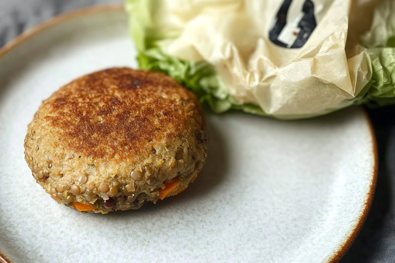 Hamburguesas de Lentejas e Cenoura