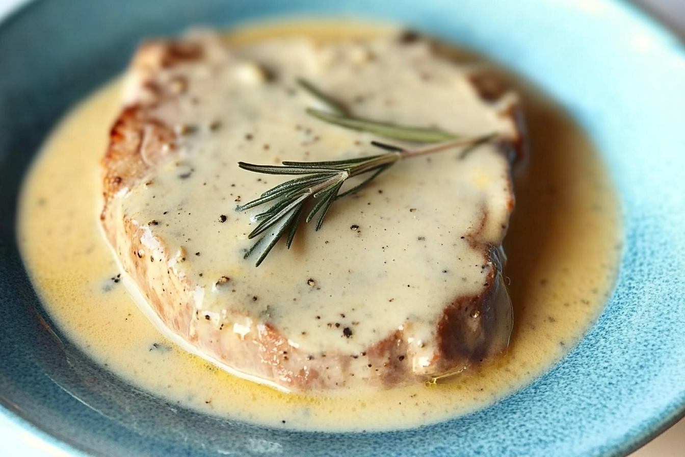 Lombo de porco à mostarda