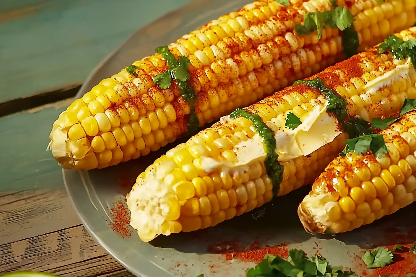 Mazorca de Milho com Pimentão