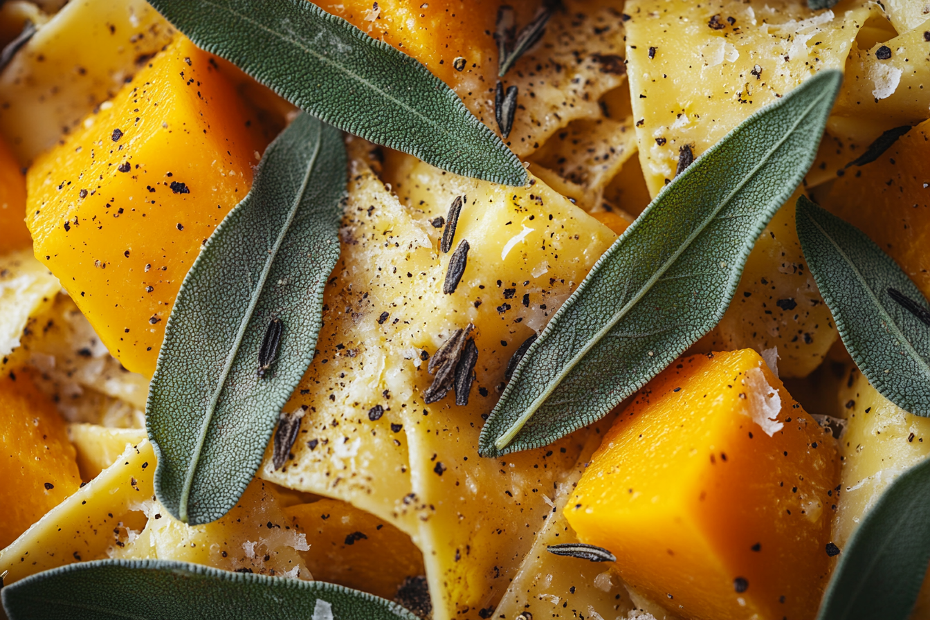 Pappardelle com Calabaza