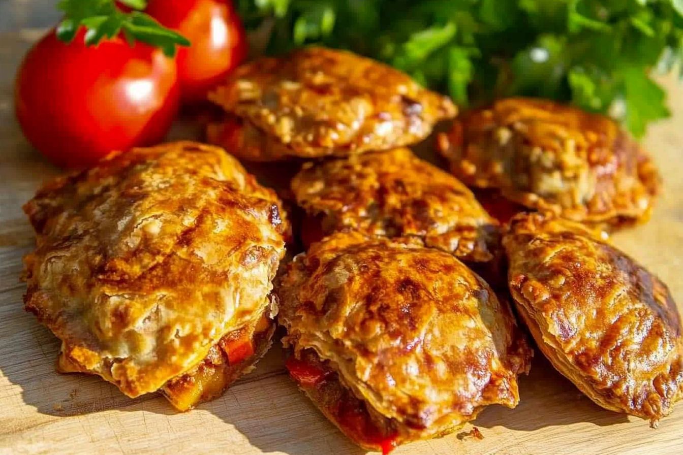 Pastelitos de carne na airfryer