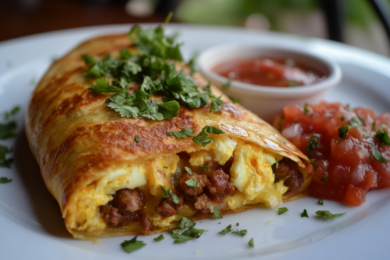 Quesadillas de Café da Manhã