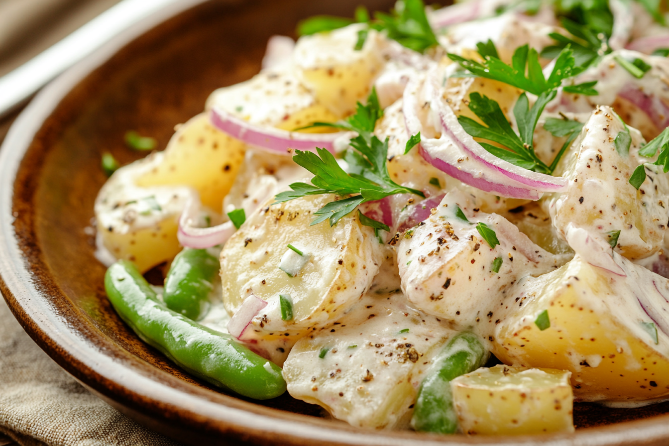 Salada de Batatas Quentes