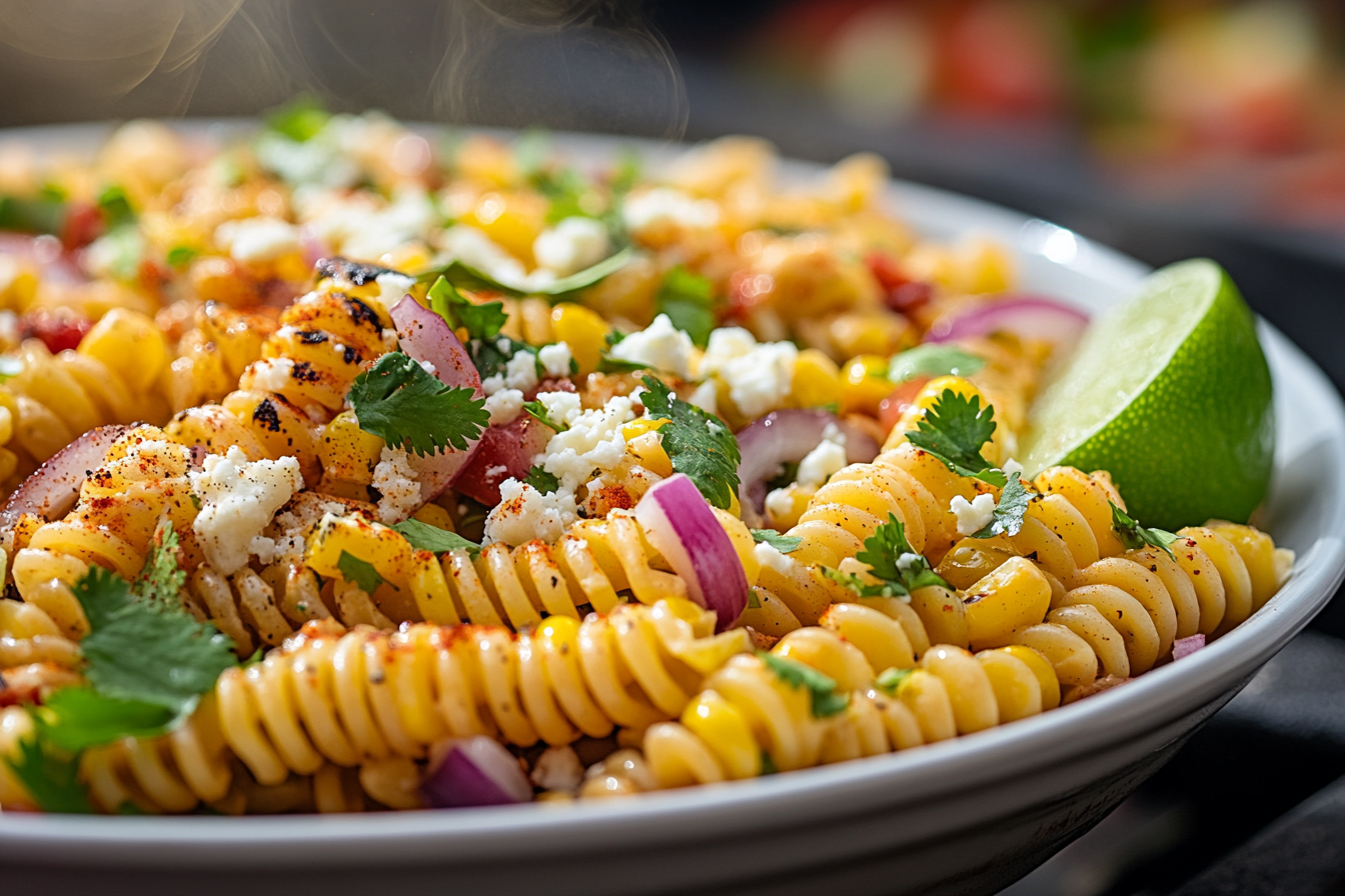 Salada de Macarrão com Milho