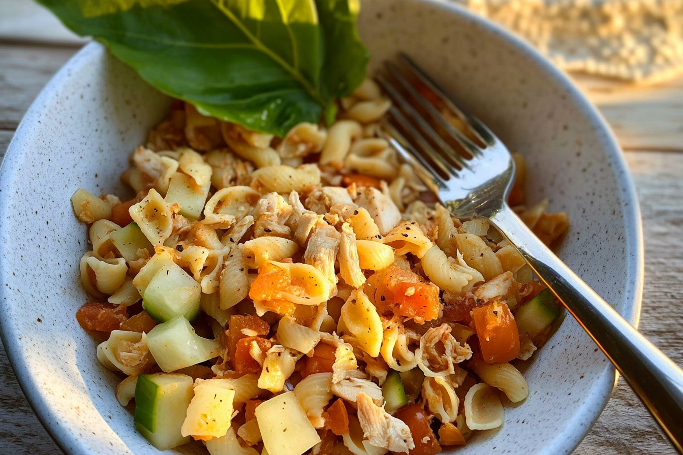 Salada de Pasta com Frango