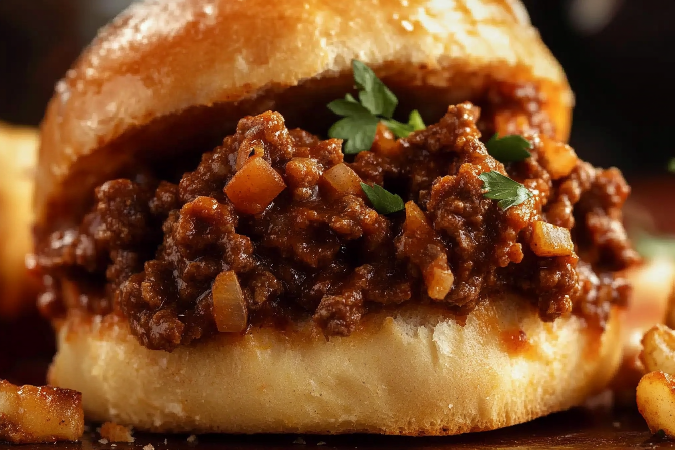 Sanduíches Sloppy Joe Caseiro