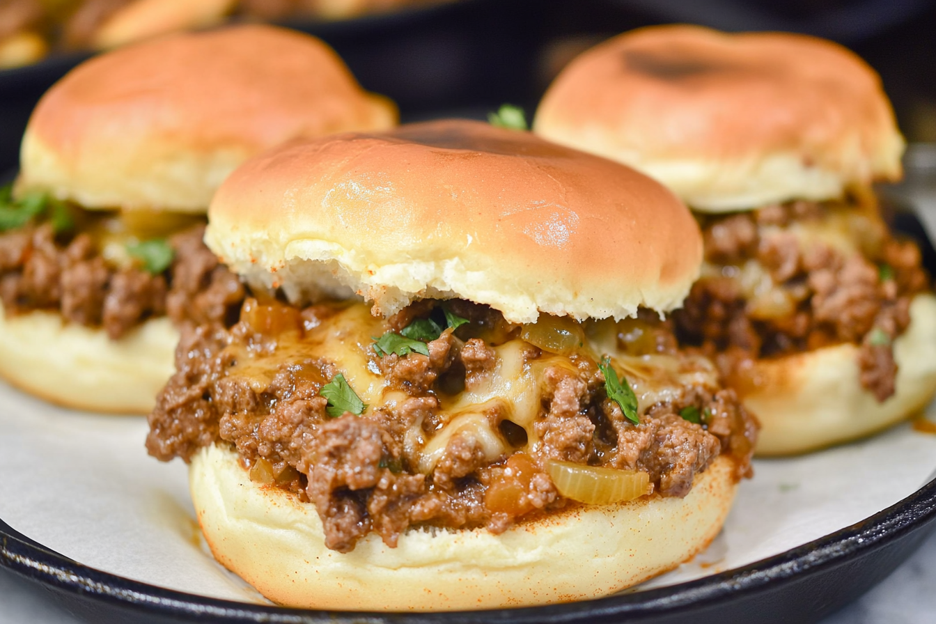 Sloppy Joes de Philly Cheese Steak