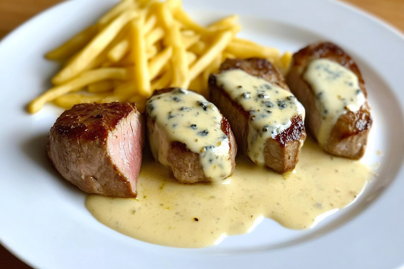 Solomillo al Roquefort