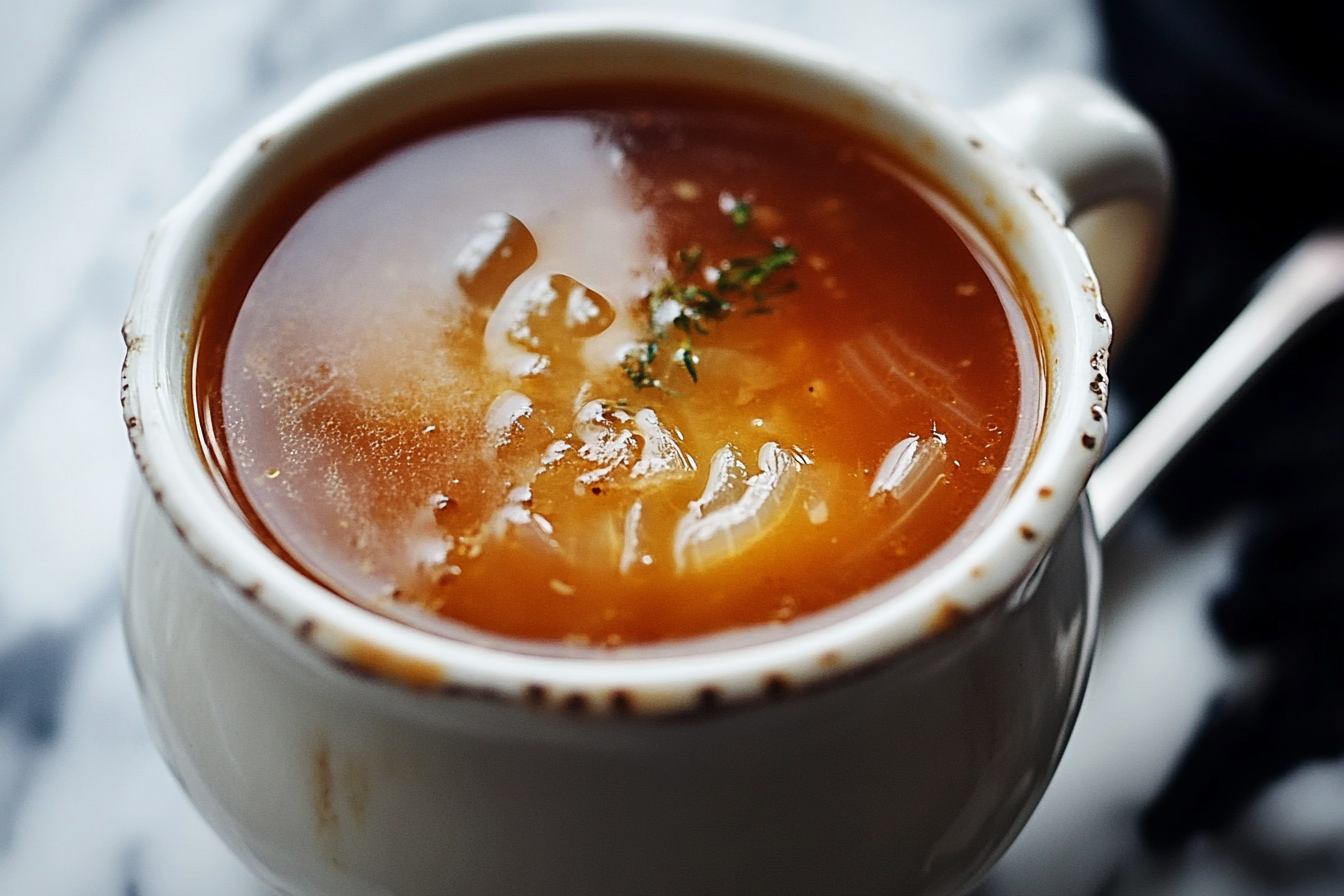 Sopa de Cebola Francesa