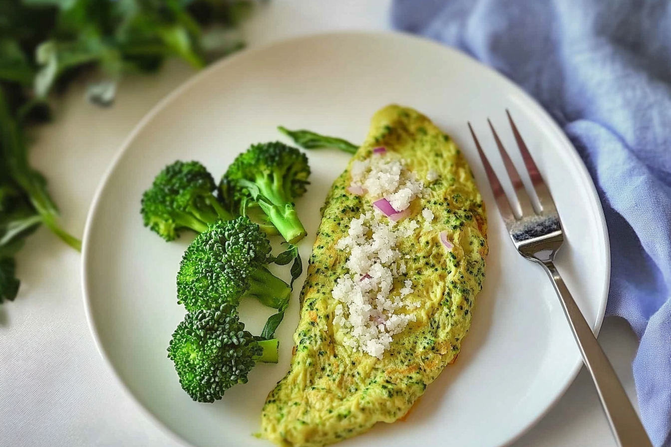 Tortilla de brócoli