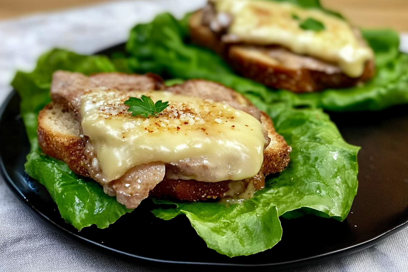 Tosta de lombo com queijo