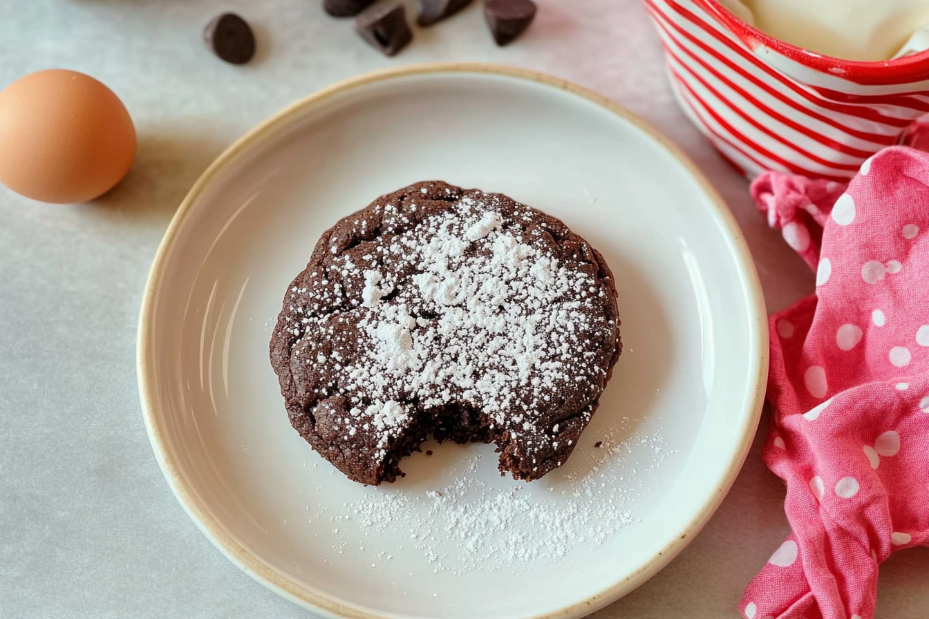 Biscoito de Chocolate no Microondas