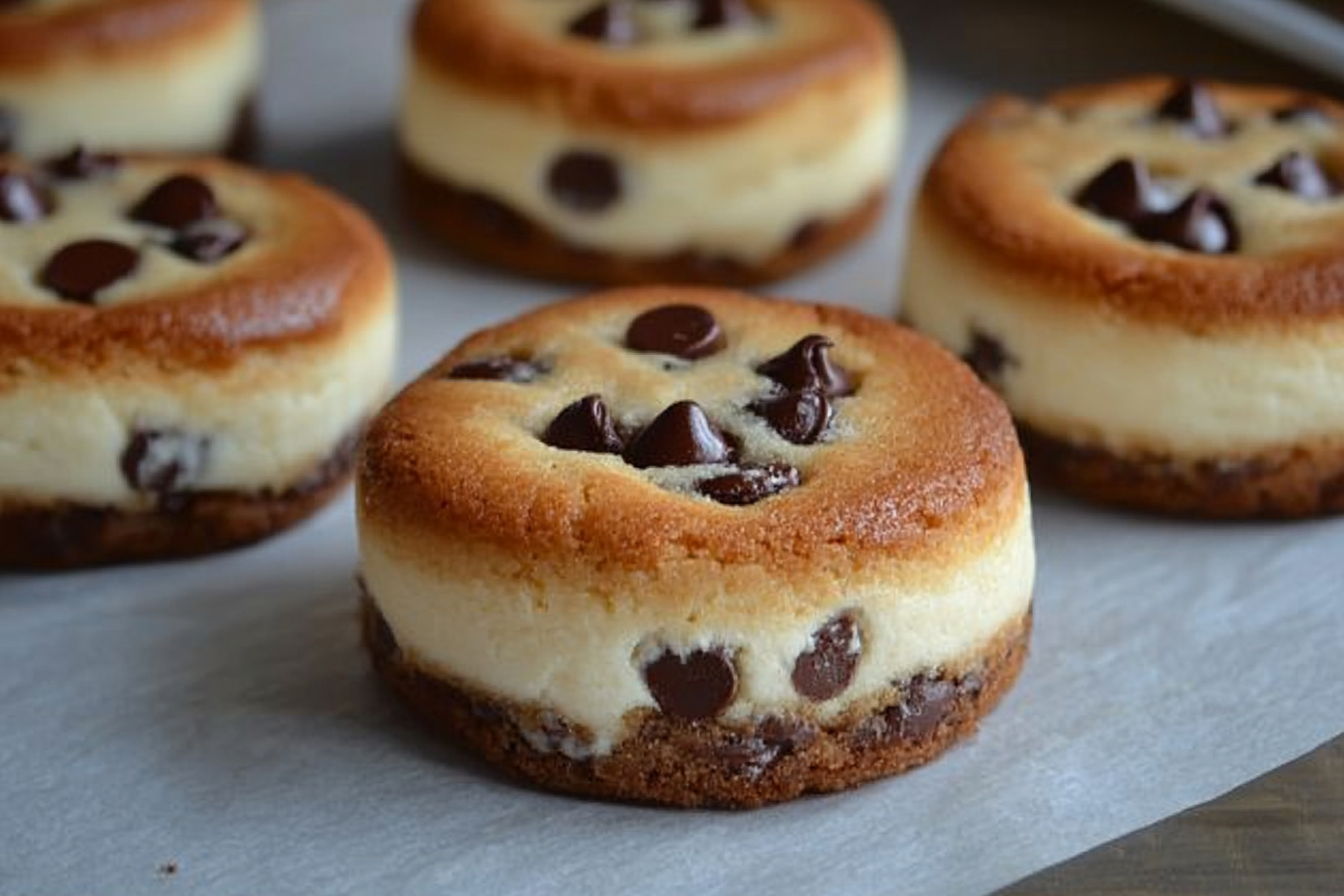 Biscoitos de Cheesecake com Chocolate