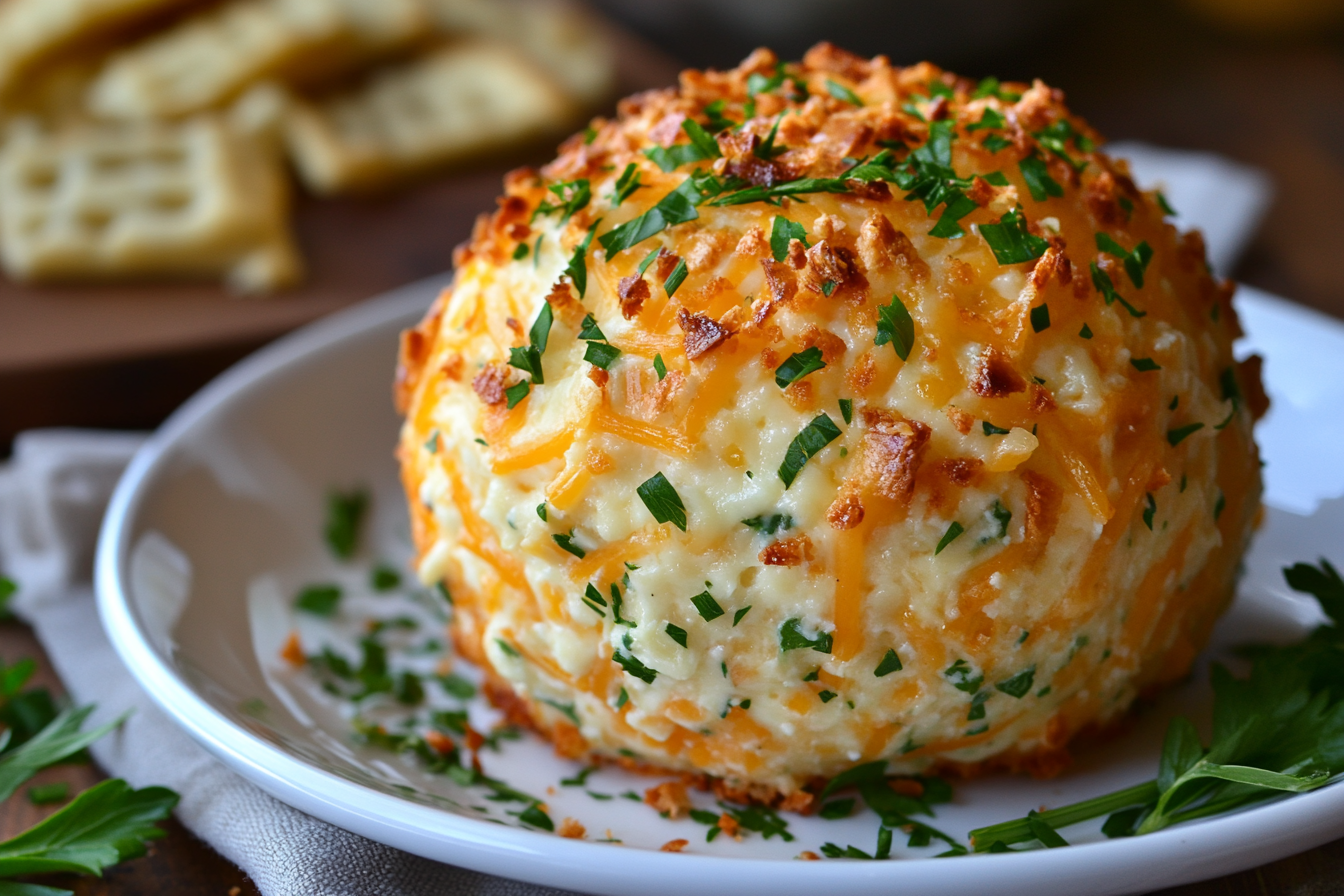Bolinha de Queijo Cheddar Ranch