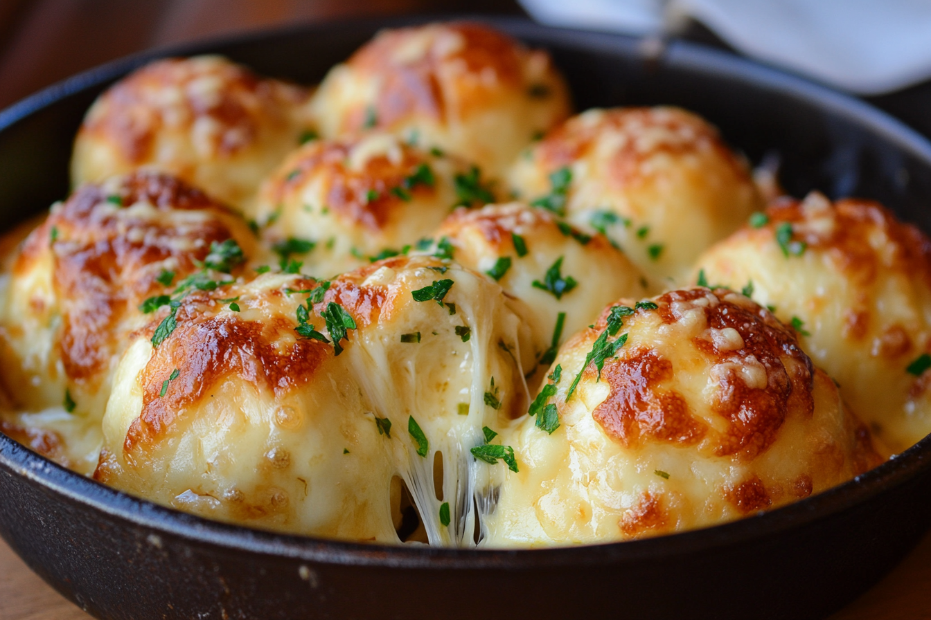 Bolinhos de Queijo com Alho